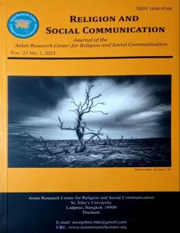 RELIGION AND SOCIAL COMMUNICATION